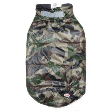 Parka camuflaje verde T40 - Pet House Noia