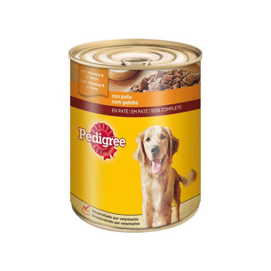 Pedigree Perro Pollo Lata 800g (x12) - Pet House Noia