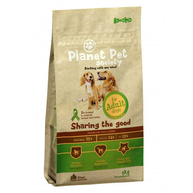 Planet Pet Adulto Pollo y Arroz 3Kg - Pet House Noia