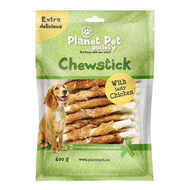 Planet Pet Chewbone Stick Pollo 400gr 13cm - Pet House Noia