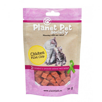 Planet Pet Gato Snack Tacos de pollo 30gr - Pet House Noia