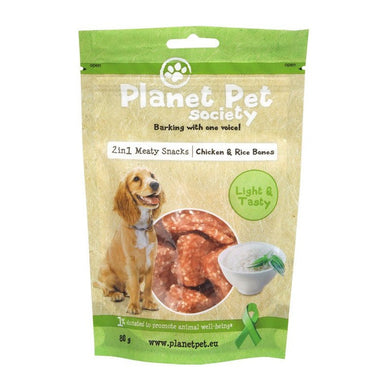 Planet Pet Huesitos pollo y arroz 80gr - Pet House Noia