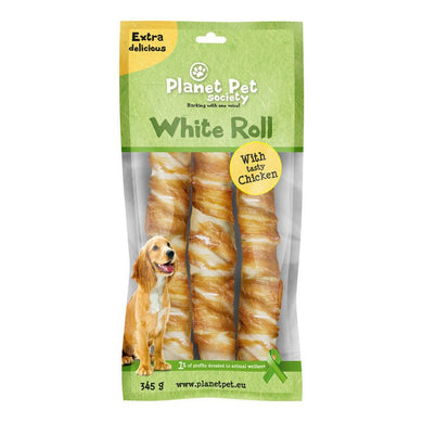 Planet Pet Rollito Pollo 3uds. 345gr - Pet House Noia