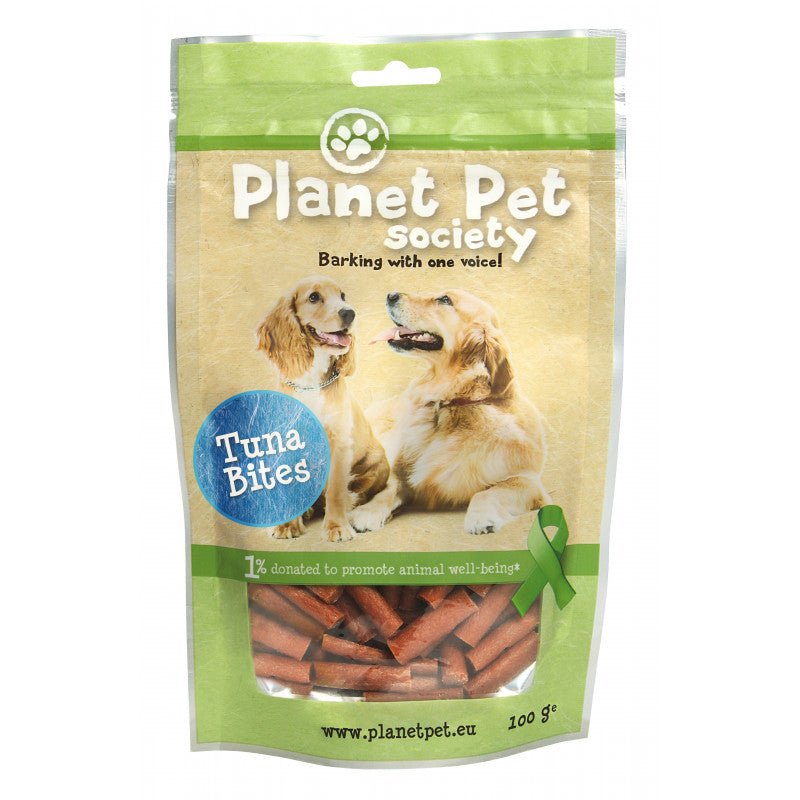 Planet Pet Snack bites atun 100g - Pet House Noia