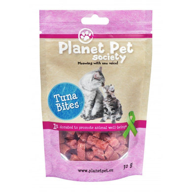 Planet Pet Snack Gato bites atun 30 gr - Pet House Noia