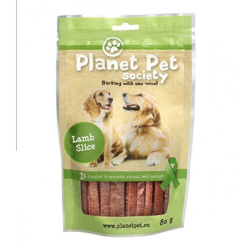 Planet Pet Snack tiras cordero 80gr - Pet House Noia