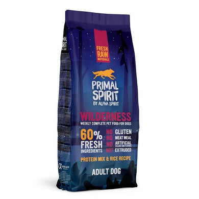 Primal Spirit 60% Wilderness Dog 1 kg - Pet House Noia