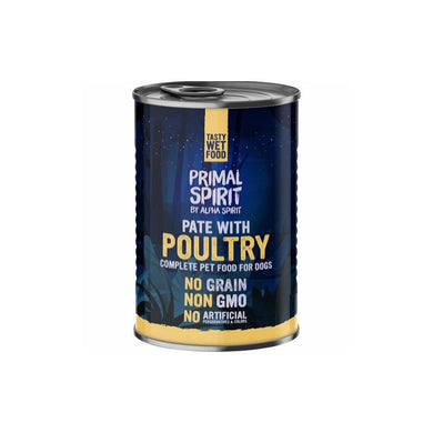 Primal Spirit dog lata Poultry 24x400 gr - Pet House Noia