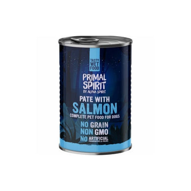 Primal Spirit dog lata Salmon 24x400 gr - Pet House Noia