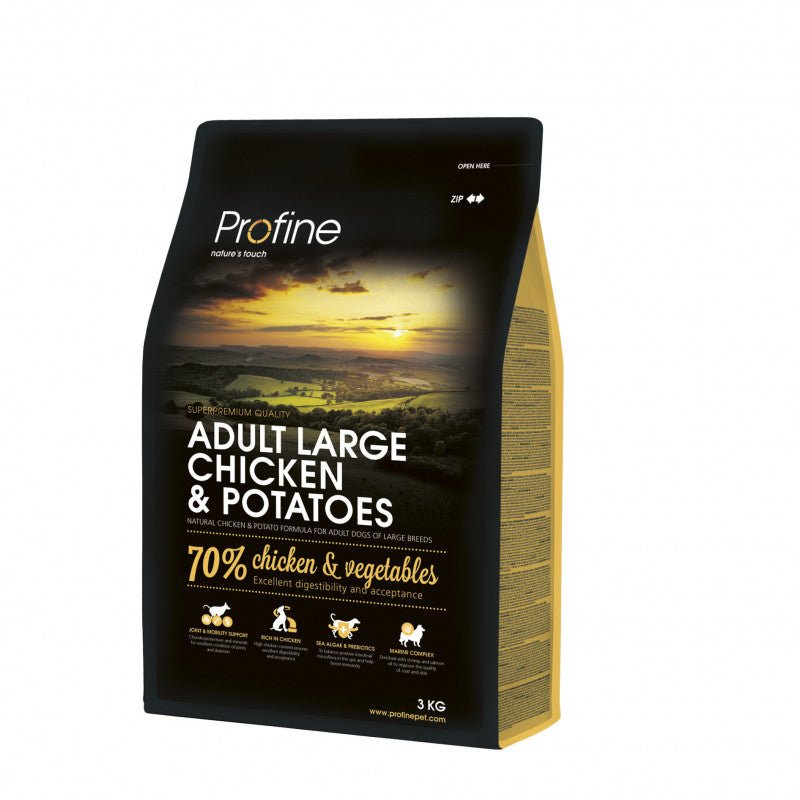 Profine Adult Large Breed Chicken 3 kg - Pet House Noia