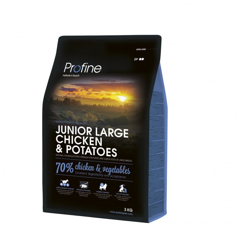 Profine Junior Large Breed Chicken 3 kg - Pet House Noia