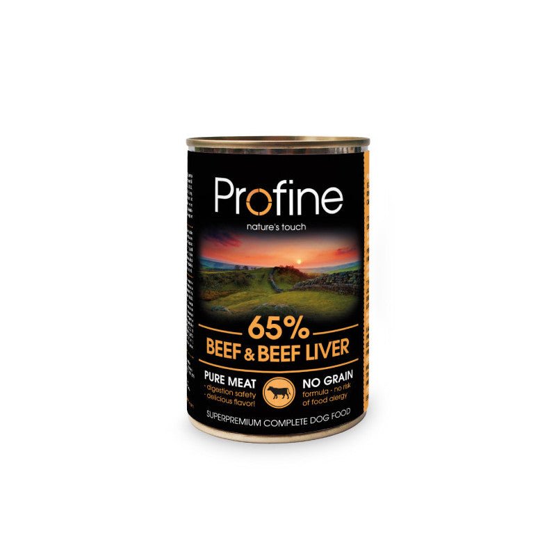 Profine lata Ternera con Hígado 6x400gr - Pet House Noia