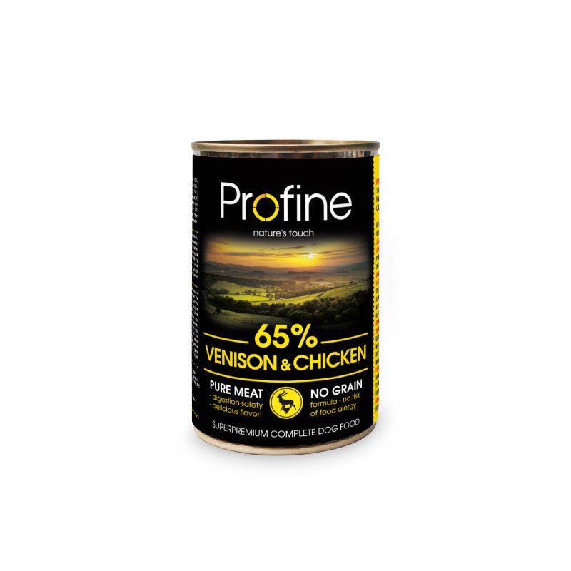 Profine lata Venado y Pollo 6x400gr - Pet House Noia