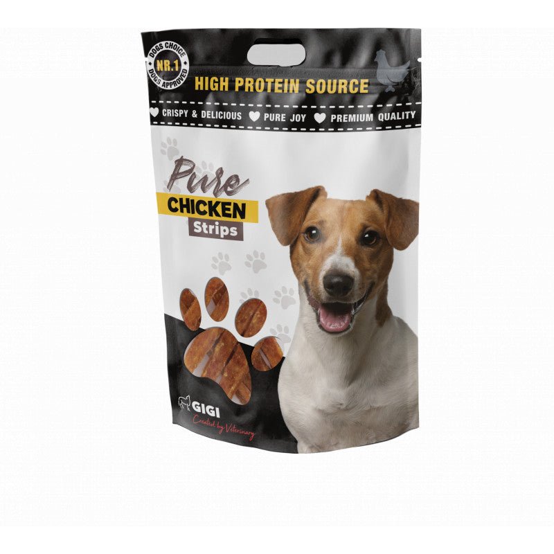 Pure Chicken Strips 85gr - Pet House Noia