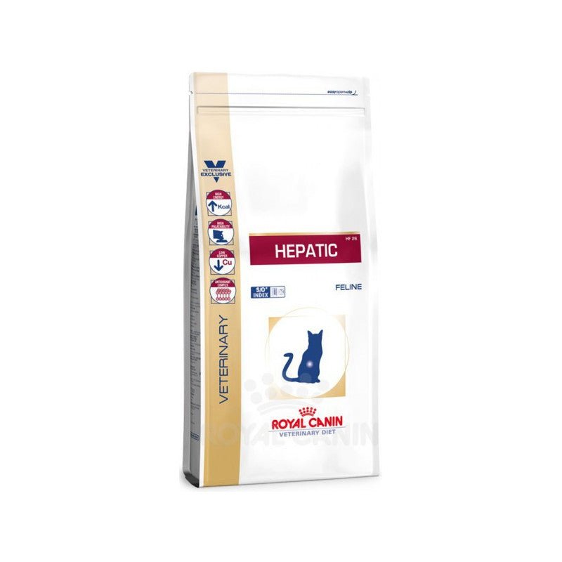 Royal Canin Diet Feline Hepatic HF26 2kg - Pet House Noia