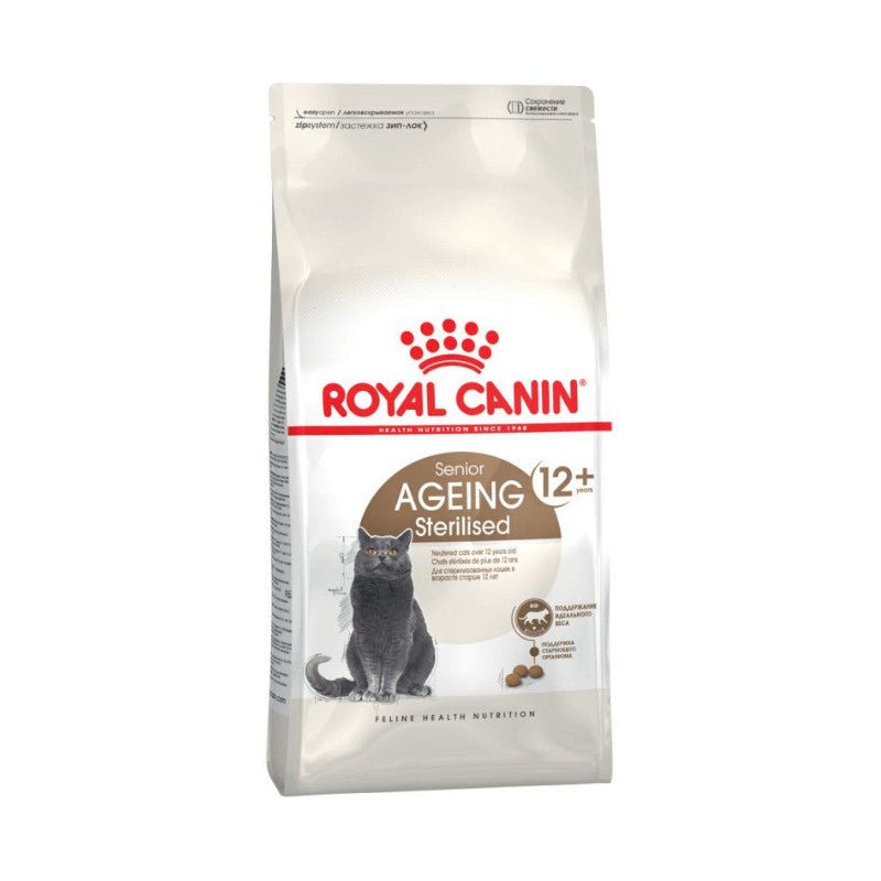 Royal Canin Feline Sterilised Ageing 12+ 2 kg - Pet House Noia