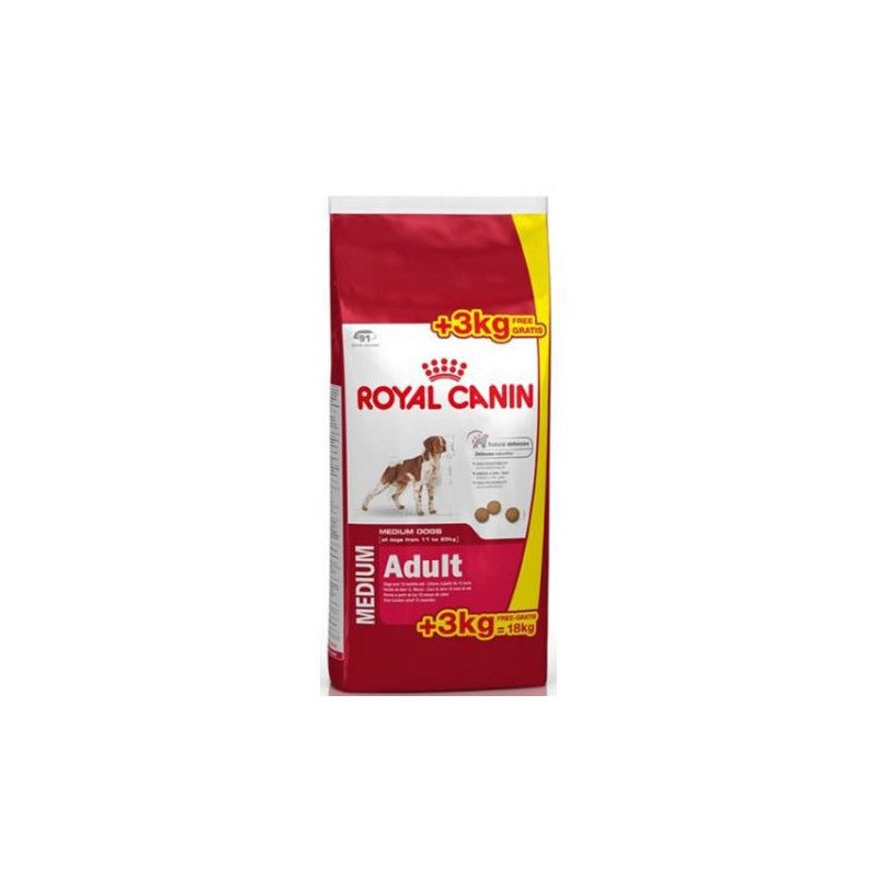 Royal Canin Medium Adult 15+3kg - Pet House Noia