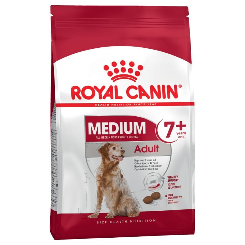 Royal Canin Medium Adult 7+ 4kg - Pet House Noia