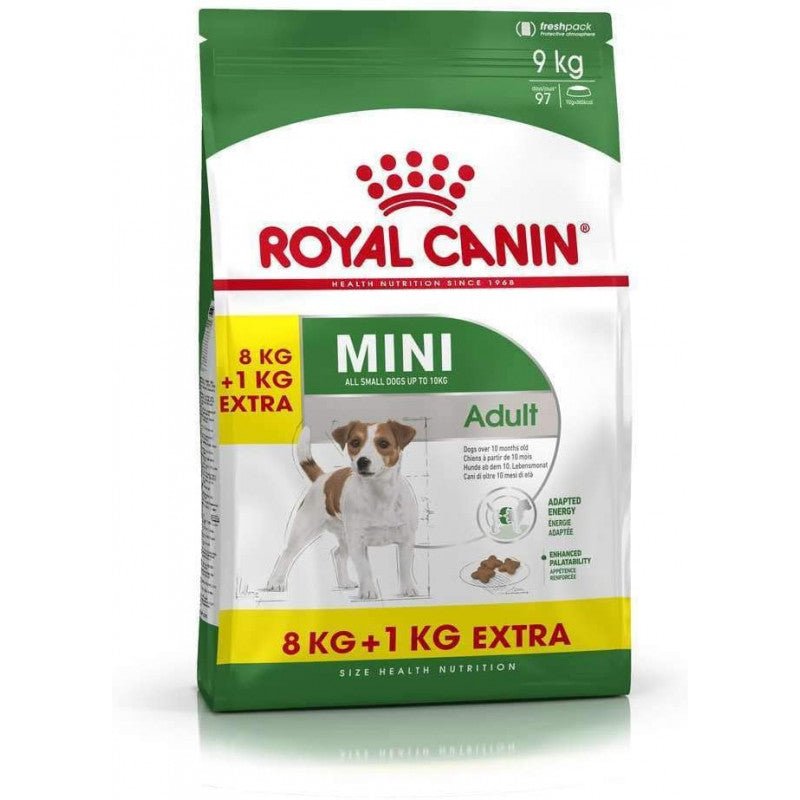 Royal Canin Mini Adult 8+1 kg - Pet House Noia