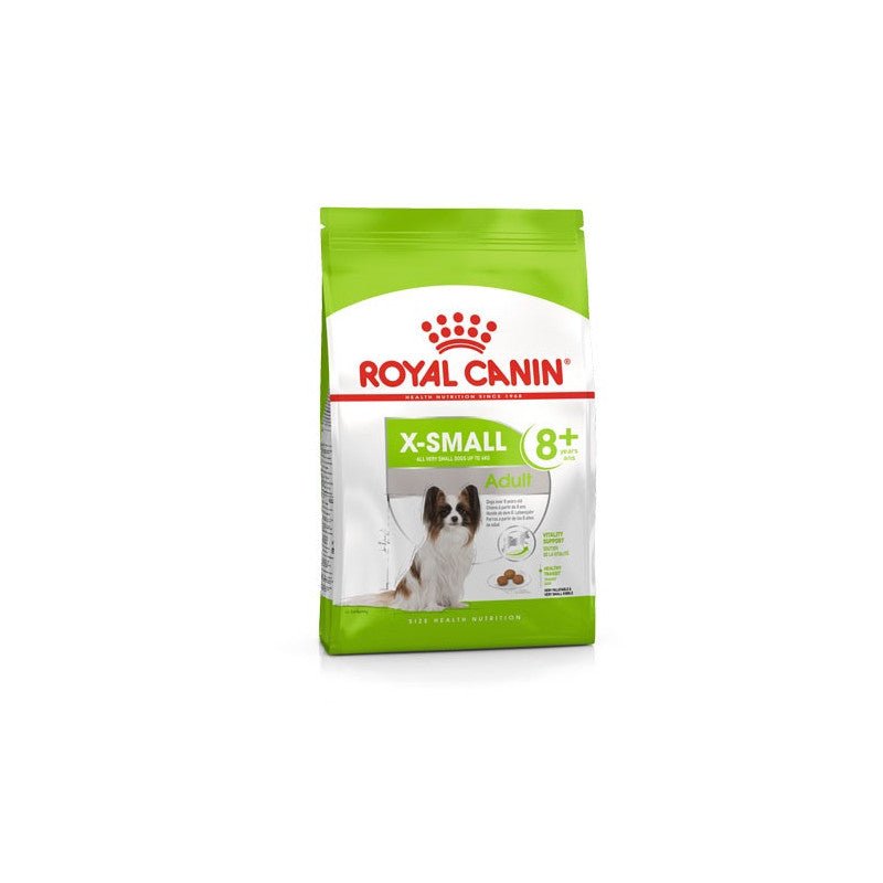 Royal Canin X-Small Adult 8+ 1,5kg - Pet House Noia