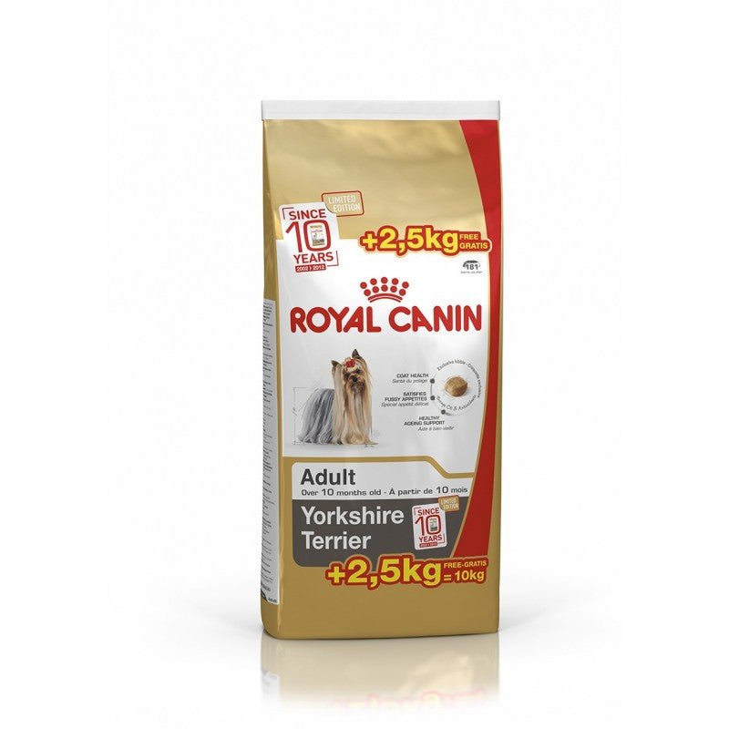 Royal Canin Yorkshire Terrier 28 7,5+2,5 Kg - Pet House Noia