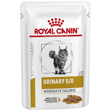 Royal Diet Feline urinary S/O moderate calorie 12x85gr - Pet House Noia