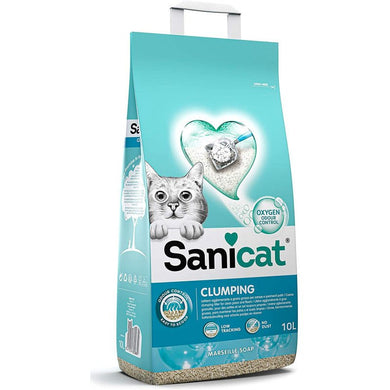 Sanicat Clumping Marsella 10 litros - Pet House Noia