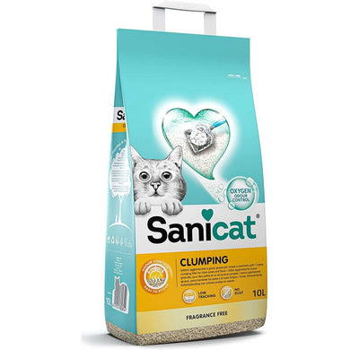 Sanicat Clumping Unscented 10 litros - Pet House Noia