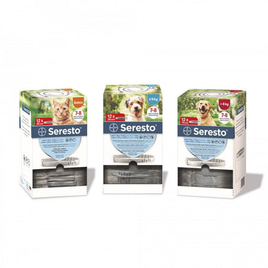 Seresto Perro Grande +8kg (envase clínico 12und) - Pet House Noia