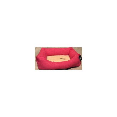 Siesta cama rosa cojin borreguito 70cm - Pet House Noia