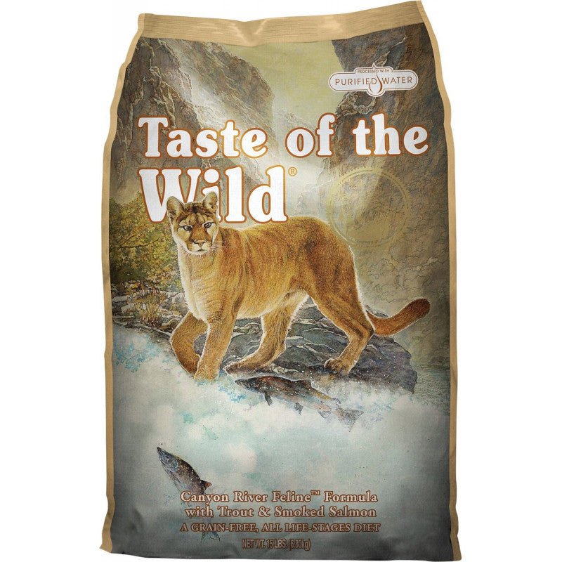 Taste of the wild Canyon River gatos 2kg - Pet House Noia