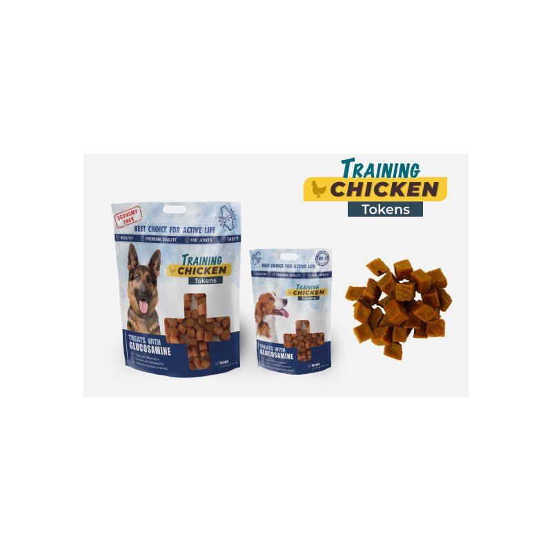 Training Chicken Tokens 340gr - Pet House Noia