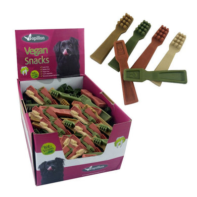 Vegan snack cepillo dientes display 3 kg - Pet House Noia