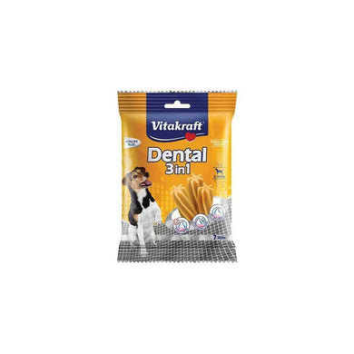 Vitakraft Dental 3 en1 Perros Pequeños 120gr - Pet House Noia