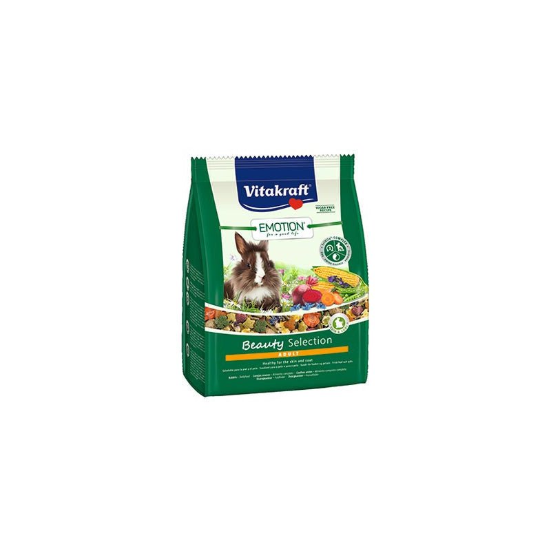 Vitakraft Emotion Beauty Conejo Enano 600gr - Pet House Noia