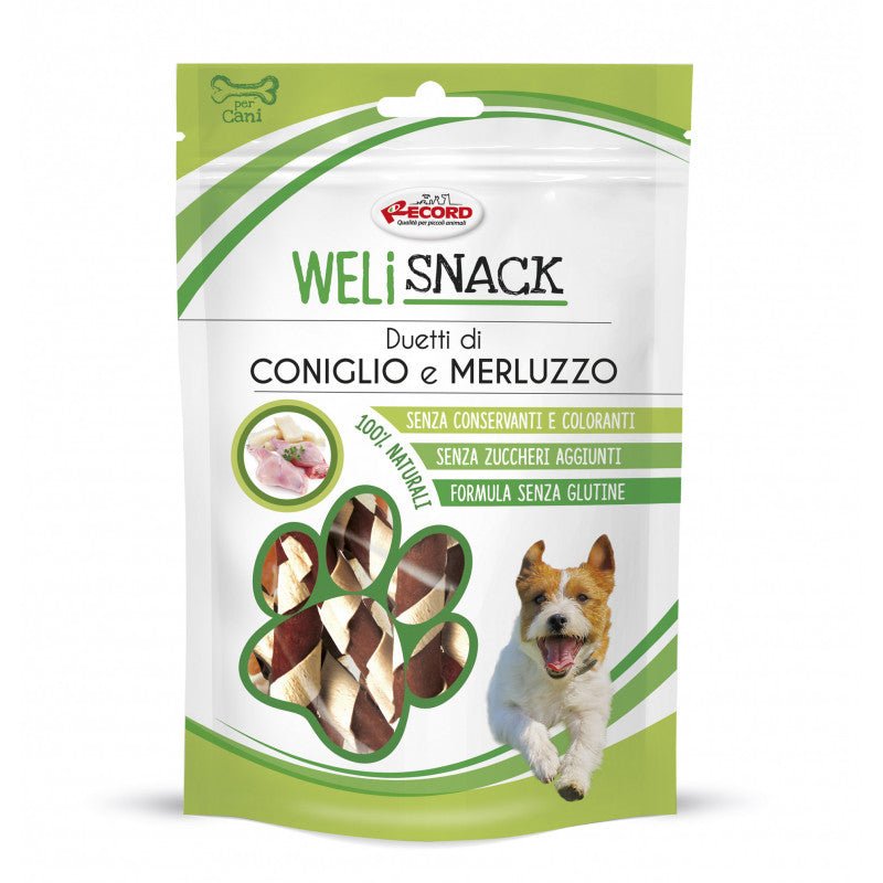 Welisnack Conejo y Bacalao 75gr - Pet House Noia