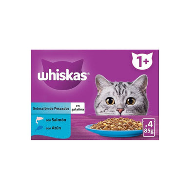 Whiskas 4 Core Selección Pescado 4x85gr (4und) - Pet House Noia